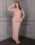 BAJU KURUNG KEDAH ELORIE (DUSTY ROSE)